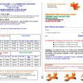 L'inscription aux vacances d'Automne au centre de Loisirs.....c'est parti !
